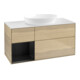 V&B Waschtischunterschrank Wandbeleuchtung Finion 120cm, Pl wh. m, Reg bla m Lac, Oa ven-1