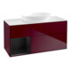 V&B Waschtischunterschrank Wandbeleuchtung Finion 120cm, Pl wh. m, Reg bla m Lac, Peo m-1