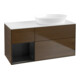V&B Waschtischunterschrank Wandbeleuchtung Finion 120cm, Pl wh. m, Reg bla m Lac, wal ven-1