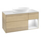 V&B Waschtischunterschrank Wandbeleuchtung Finion 120cm, Pl wh. m, Reg glo wh. Lac, Oa ven-1