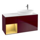 V&B Waschtischunterschrank Wandbeleuchtung Finion 120cm, Pl wh. m, Reg gol m Lac, Peo m-1