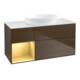 V&B Waschtischunterschrank Wandbeleuchtung Finion 120cm, Pl wh. m, Reg gol m Lac, wal ven-1