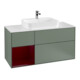 V&B Waschtischunterschrank Wandbeleuchtung Finion 120cm, Pl wh. m, Reg li Peo, Oli. m Lac-1