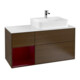V&B Waschtischunterschrank Wandbeleuchtung Finion 120cm, Pl wh. m, Reg li Peo, wal ven-1