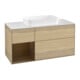 V&B Waschtischunterschrank Wandbeleuchtung Finion 120cm, Pl wh. m, Reg li wal ven, Oa ven