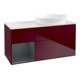 V&B Waschtischunterschrank Wandbeleuchtung Finion 120cm, Pl wh. m, Reg md m Lac, Peo m-1