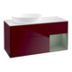V&B Waschtischunterschrank Wandbeleuchtung Finion 120cm, Pl wh. m, Reg Oli. m Lac, Peo m-1