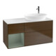 V&B Waschtischunterschrank Wandbeleuchtung Finion 120cm, Pl wh. m, Reg Oli. m Lac, wal ven-1