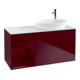 V&B Waschtischunterschrank Wandbeleuchtung Finion 120cm, Pl wh. m, Reg Peo m Lac, Peo m-1