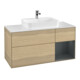 V&B Waschtischunterschrank Wandbeleuchtung Finion 120cm, Pl wh. m, Reg re md bl. m, Oa ven-1
