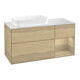 V&B Waschtischunterschrank Wandbeleuchtung Finion 120cm, Pl wh. m, Reg re Oa ven, Oa ven-1