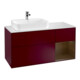 V&B Waschtischunterschrank Wandbeleuchtung Finion 120cm, Pl wh. m, Reg re wal ven, Peo m-1