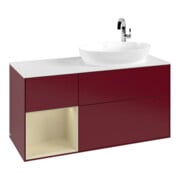 V&B Waschtischunterschrank Wandbeleuchtung Finion 120cm, Pl wh. m, Reg si Gr m Lac, Peo m-3