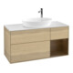 V&B Waschtischunterschrank Wandbeleuchtung Finion 120cm, Pl wh. m, Reg wal ven, Oa ven-1