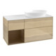 V&B Waschtischunterschrank Wandbeleuchtung Finion 120cm, Pl wh. m, Reg wal ven, Oa ven-1