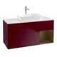 V&B Waschtischunterschrank Wandbeleuchtung Finion 120cm, Pl wh. m, Reg wal ven, Peo m-1