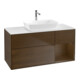 V&B Waschtischunterschrank Wandbeleuchtung Finion 120cm, Pl wh. m, Reg wal ven, wal ven-1
