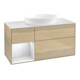 V&B Waschtischunterschrank Wandbeleuchtung Finion 120cm, Pl wh. m, Reg wh. m Lac, Oa ven-1