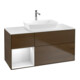 V&B Waschtischunterschrank Wandbeleuchtung Finion 120cm, Pl wh. m, Reg wh. m Lac, wal ven-1