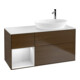 V&B Waschtischunterschrank Wandbeleuchtung Finion 120cm, Pl wh. m, Reg wh. m Lac, wal ven-1