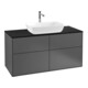 V&B Waschtischunterschrank Wandbeleuchtung Finion 120x60,3cm, Abd.-Pl. bla m, Anthrac. m-1