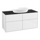 V&B Waschtischunterschrank Wandbeleuchtung Finion 120x60,3cm, Abd.-Pl. bla m, glo wh. Lac-1