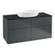 V&B Waschtischunterschrank Wandbeleuchtung Finion 120x60,3cm, Abd.-Pl. bla m, md bl. m Lac-1