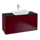 V&B Waschtischunterschrank Wandbeleuchtung Finion 120x60,3cm, Abd.-Pl. bla m, Peony Matt-1