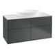 V&B Waschtischunterschrank Wandbeleuchtung Finion 120x60,3cm, Abd.-Pl. wh. m, md bl. m Lac-1