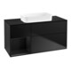 V&B Waschtischunterschrank Wandbeleuchtung Finion 120x60 cm, Reg re bla m Lac, bla m Lac-1