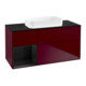 V&B Waschtischunterschrank Wandbeleuchtung Finion 120x60 cm, Reg re bla m Lac, Peony Matt-1