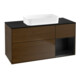 V&B Waschtischunterschrank Wandbeleuchtung Finion 120x60 cm, Reg re bla m Lac, wal veneer-1