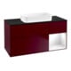 V&B Waschtischunterschrank Wandbeleuchtung Finion 120x60 cm, Reg re glo wh. Lac, Peo Matt-1