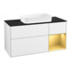 V&B Waschtischunterschrank Wandbeleuchtung Finion 120x60 cm, Reg re gol m, glo wh. lacquer-1