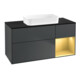 V&B Waschtischunterschrank Wandbeleuchtung Finion 120x60 cm, Reg re gol m, md bl. m Lac-1