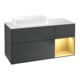 V&B Waschtischunterschrank Wandbeleuchtung Finion 120x60 cm, Reg re gol m, md bl. m Lac-1