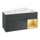 V&B Waschtischunterschrank Wandbeleuchtung Finion 120x60 cm, Reg re gol m, md bl. m Lac-1