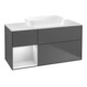 V&B Waschtischunterschrank Wandbeleuchtung Finion 120x60 cm, Reg re wh. m Lac, Anthrac. m-1