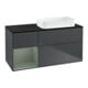 V&B Waschtischunterschrank Wandbeleuchtung Finion 120x60 cm, Rg l Oli. m Lac, md bl. m Lac-1