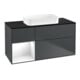 V&B Waschtischunterschrank Wandbeleuchtung Finion 120x60 cm, Rg r g wh. Lac, md bl. m Lac-1