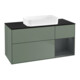 V&B Waschtischunterschrank Wandbeleuchtung Finion 120x60 cm, Rg r md bl. m Lac, Oli. m Lac-1