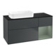 V&B Waschtischunterschrank Wandbeleuchtung Finion 120x60 cm, Rg r Oli. m Lac, md bl. m Lac-1