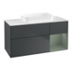 V&B Waschtischunterschrank Wandbeleuchtung Finion 120x60 cm, Rg r Oli. m Lac, md bl. m Lac-1