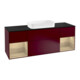 V&B Waschtischunterschrank Wandbeleuchtung Finion 160cm, Abd.-Pl. bla m, Reg Oa ven, Peo m-1