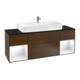 V&B Waschtischunterschrank Wandbeleuchtung Finion 160cm, Pl b m, Reg glo wh. Lac, wal ven-1