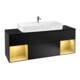 V&B Waschtischunterschrank Wandbeleuchtung Finion 160cm, Pl b m, Reg gol m Lac, bla m Lac-1