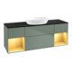 V&B Waschtischunterschrank Wandbeleuchtung Finion 160cm, Pl b m, Reg gol m Lac, Oli. m Lac-1