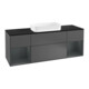 V&B Waschtischunterschrank Wandbeleuchtung Finion 160cm, Pl b m, Reg md m Lac, Anthrac. m-1