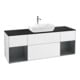V&B Waschtischunterschrank Wandbeleuchtung Finion 160cm, Pl b m, Reg md m Lac, glo wh. Lac-1