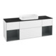 V&B Waschtischunterschrank Wandbeleuchtung Finion 160cm, Pl b m, Reg md m Lac, glo wh. Lac-1